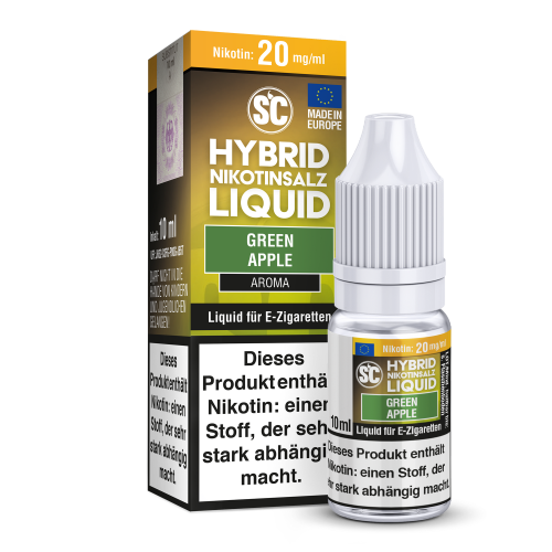 SC - Green Apple -  Hybrid Nikotinsalz Liquid 20 mg/ml