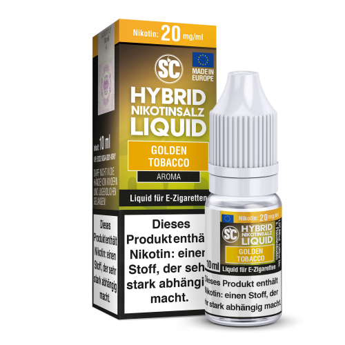 SC - Golden Tobacco -  Hybrid Nikotinsalz Liquid 5 mg/ml
