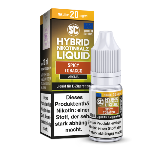 SC - Spicy Tobacco -  Hybrid Nikotinsalz Liquid 10 mg/ml