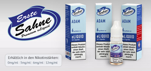 Erste Sahne - Premium Liquids - made in Germany