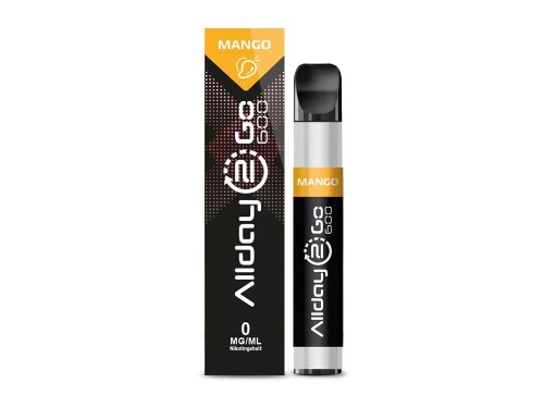 ALLDAY 2 GO 600 - Einweg E-Zigarette Mango 0 mg/ml