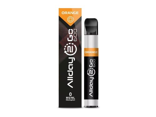 ALLDAY 2 GO 600 - Einweg E-Zigarette Orange 0 mg/ml