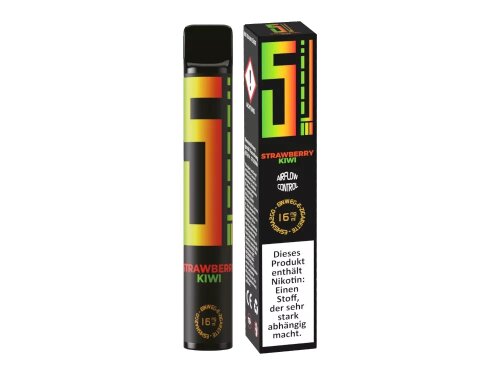 5EL - Einweg E-Zigarette 16 mg/ml Strawberry Kiwi