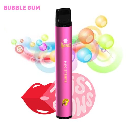 VQUBE 18KARAT - Einweg E-Zigarette Bubble Gum 0mg/ml