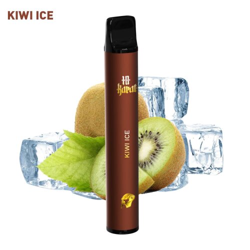 VQUBE 18KARAT - Einweg E-Zigarette Kiwi Ice 16mg/ml