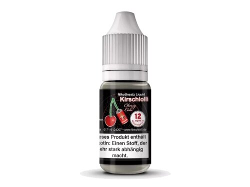 KIRSCHLOLLI - Cherry Cola - Nikotinsalz Liquid 12mg/ml