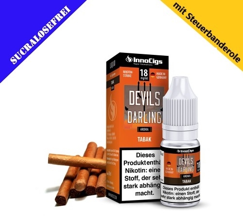 InnoCigs Liquid Premium E-Liquid Devils Darling Tabak-6mg