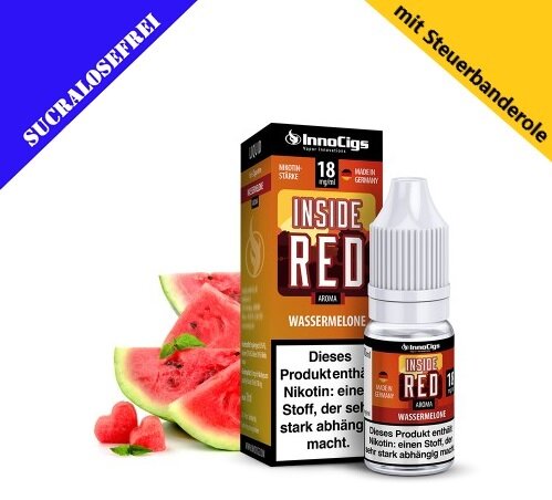 InnoCigs Liquid Premium E-Liquid Inside Red Wassermelonen-6mg