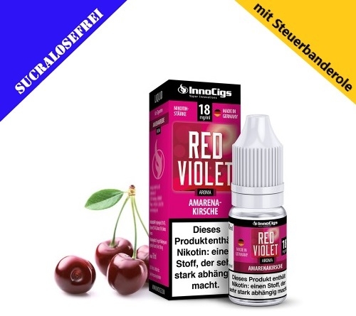 InnoCigs Liquid Premium E-Liquid Red Violet...