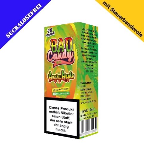 Bad Candy Liquids - Angry Apple - Nikotinsalz Liquid 20mg/ml