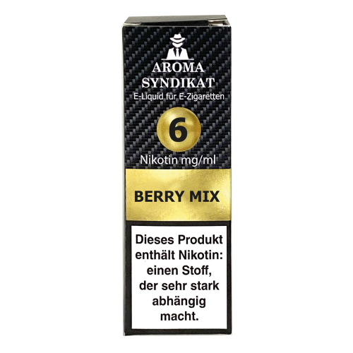 Aroma Syndikat Berry Mix E-Zigaretten Liquid 1er Packung-3mg/ml