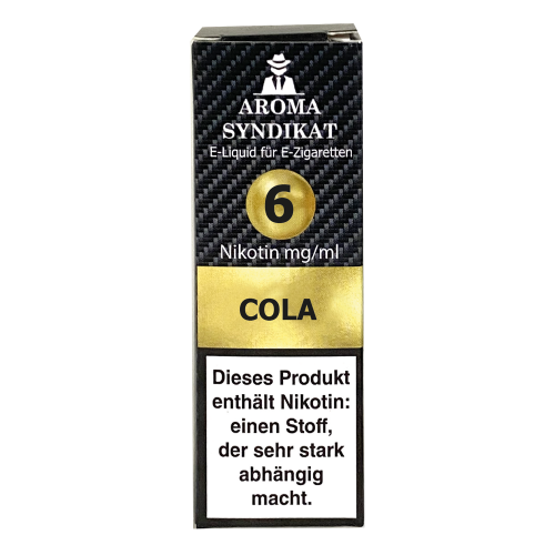 Aroma Syndikat Cola E-Zigaretten Liquid 1er Packung-3mg/ml