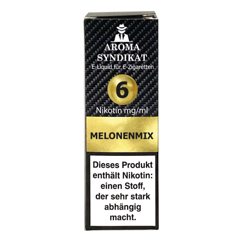 Aroma Syndikat Melonenmix E-Zigaretten Liquid 10er Packung-6mg/ml