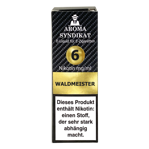 Aroma Syndikat Waldmeister E-Zigaretten Liquid 10er Packung-3mg/ml