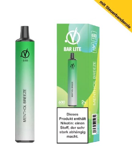 Linvo Bar Lite Einweg E-Zigarette - Menthol Breeze 20 mg/ml 1er Packung