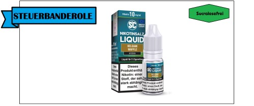 SC - Belgian Waffle - Nikotinsalz Liquid 20 mg/ml