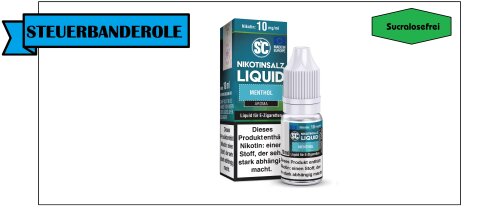 SC - Menthol - Nikotinsalz Liquid 20 mg/ml