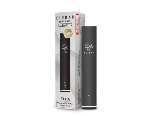 ELF BAR ELFA AKKU 500 MAH schwarz