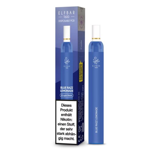 ELF BAR - T600 - Einweg E-Zigarette einzeln Blue Razz Lemonade