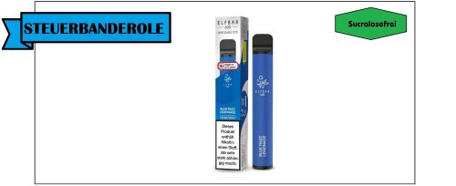 ELF BAR - 600 - Einweg E-Zigarette einzeln Blue Razz Lemonade