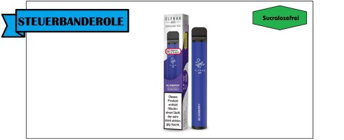 ELF BAR - 600 - Einweg E-Zigarette einzeln Blueberry