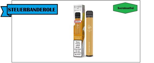 ELF BAR - 600 - Einweg E-Zigarette einzeln Mango Milk Ice