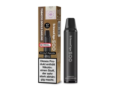 INNOCIGS 500 - Einweg E-Zigarette 10er Pack Tobacco...