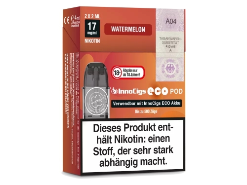 INNOCIGS ECO POD (2 St&uuml;ck pro Packung) 8er...