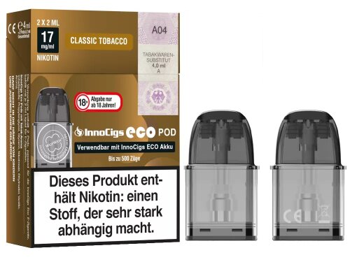 InnoCigs Eco Pods einzeln-Classic Tobacco