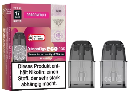 InnoCigs Eco Pods einzeln-Dragonfruit
