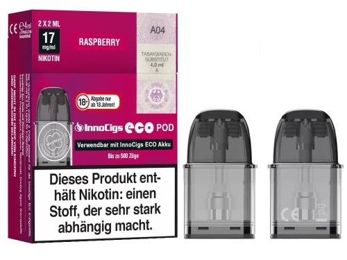 InnoCigs Eco Pods einzeln-Raspberry