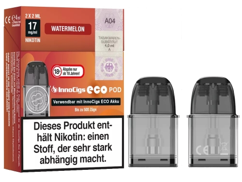 InnoCigs Eco Pods 8er Pack-Watermelon