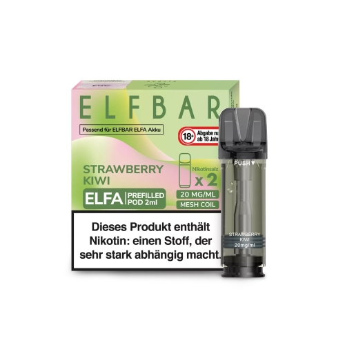ELF BAR ELFA POD (2 St&uuml;ck pro Packung)...
