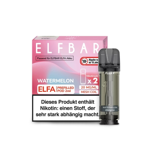 ELF BAR ELFA POD (2 St&uuml;ck pro Packung)...