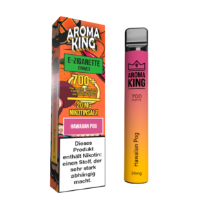 AROMA KING - Einweg E-Zigarette verschiedene Geschmacksrichtungen Hawaiian Pog