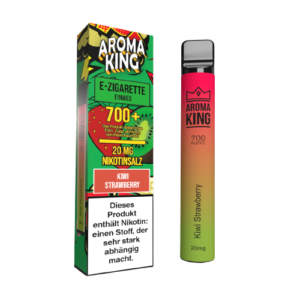AROMA KING - Einweg E-Zigarette verschiedene Geschmacksrichtungen Kiwi Strawberry