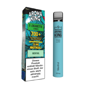 AROMA KING - Einweg E-Zigarette verschiedene Geschmacksrichtungen Menthol