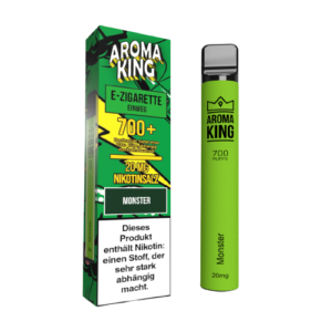 AROMA KING - Einweg E-Zigarette verschiedene Geschmacksrichtungen Monster