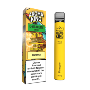 AROMA KING - Einweg E-Zigarette verschiedene Geschmacksrichtungen Pineapple