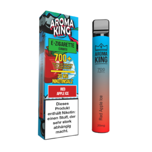 AROMA KING - Einweg E-Zigarette verschiedene Geschmacksrichtungen Red Apple Ice