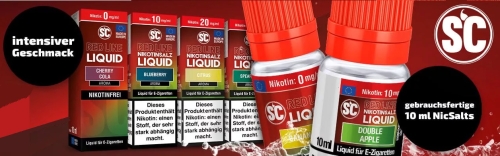 SC-Red Line-Nikotinsalz-10ml-verschiedene...