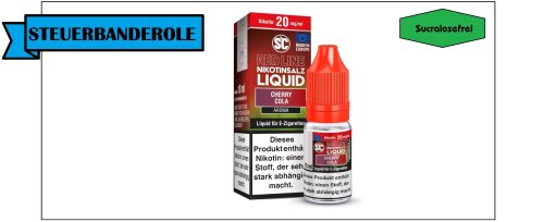 SC-Red Line-Nikotinsalz-10ml-verschiedene Geschmacksrichtungen Cherry Cola-0 mg/ml