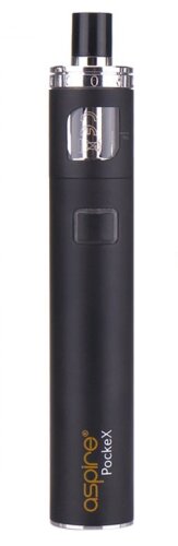 Aspire PockeX (USB-C Version) E-Zigaretten Set schwarz