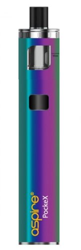 Aspire PockeX (USB-C Version) E-Zigaretten Set regenbogen