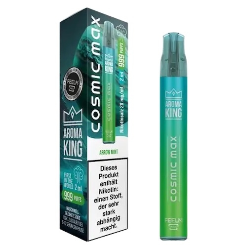 AROMA KING Cosmic Max - Einweg E-Zigarette - Arrow Mint