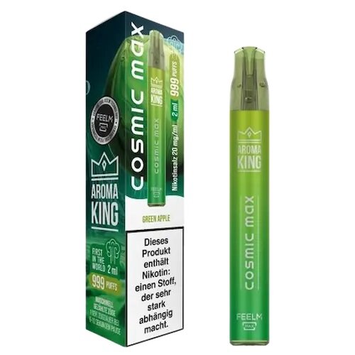 AROMA KING Cosmic Max - Einweg E-Zigarette - Green Apple