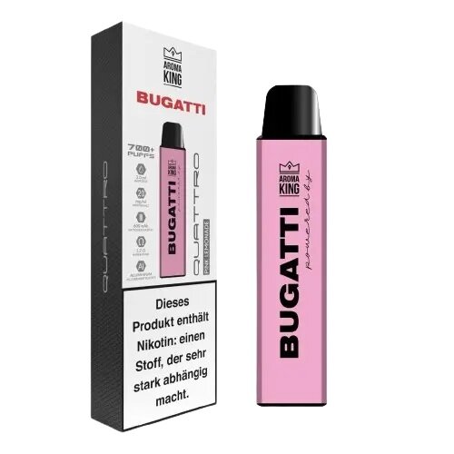 AROMA KING Bugatti Quattro - Einweg E-Zigarette - Pink Lemonade