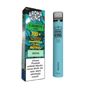 AROMA KING - Einweg E-Zigarette SONDERPREIS kurzer MHD Menthol