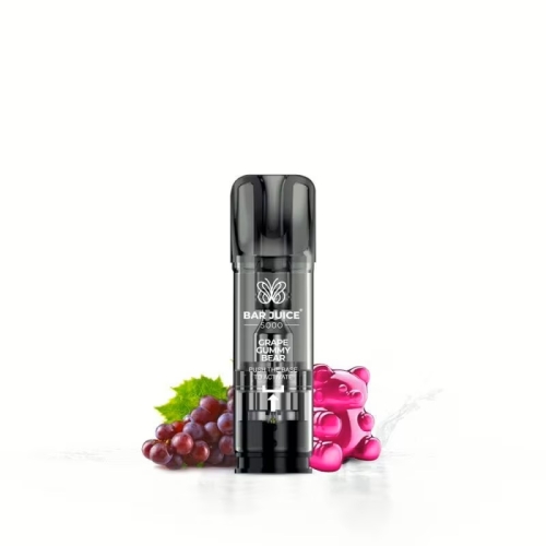 Bar Juice 5000 Pods (2 St&uuml;ck pro Packung) Grape Gummy Bear