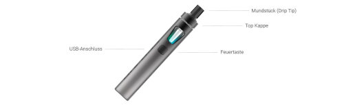 InnoCigs EGO AIO SIMPLE - E-Zigaretten Set &amp; 3x SC Liquid (Nikotinst&auml;rke nach Wahl)
